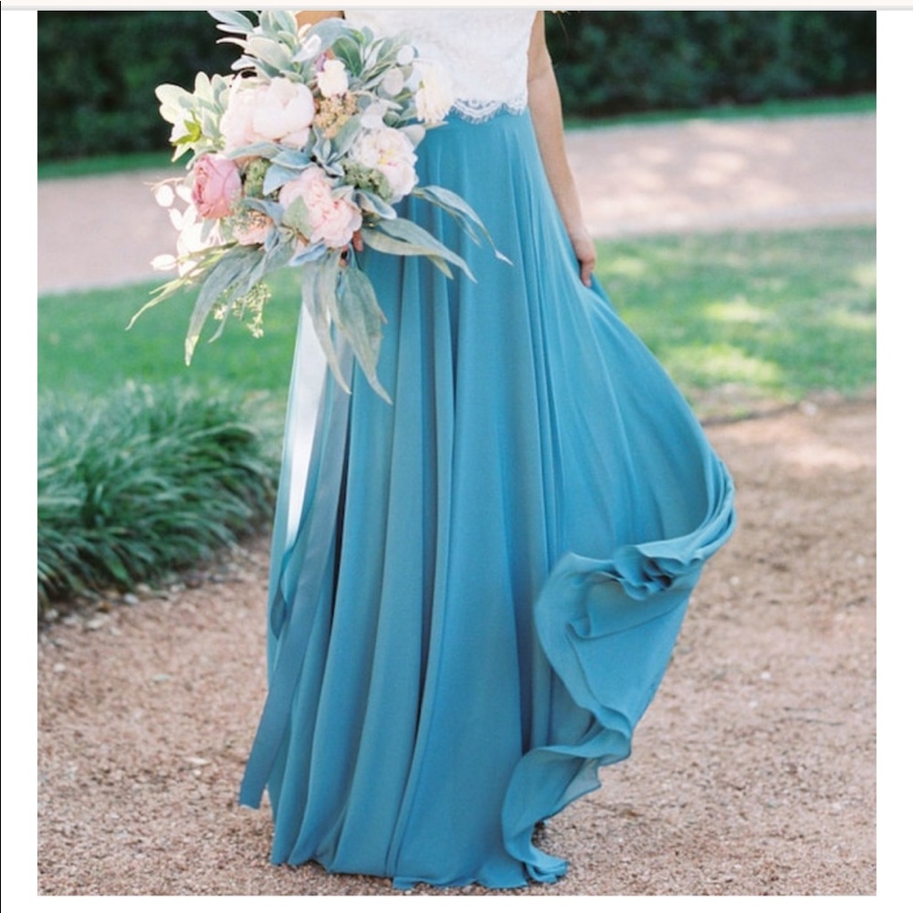 Revelry Bridesmaid skirt - Lola Chiffon Skirt - 6